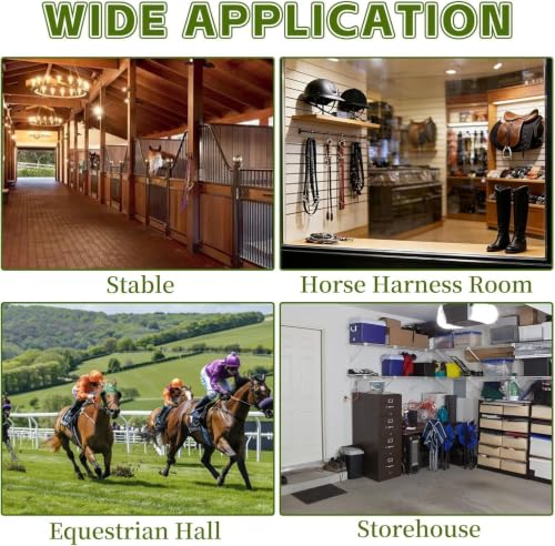 8-Tier Saddle Pad Rack, Freestanding Horse Tack Storage Stand