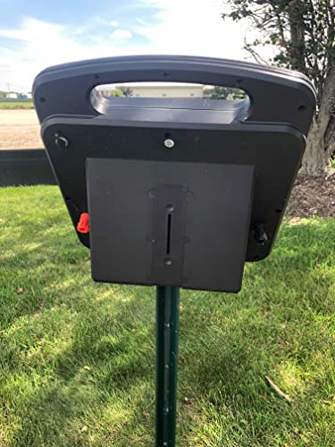 Electric Fence Charger | Solar Red Sizzle 9S | Solar Powered Electric Fence Energizer | 1.35 Joule | Powerful Charger for Electric Fence