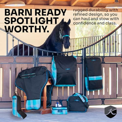 Kensington Protective Products Horse Grooming Tote Bag, Deluxe Black - color: Black