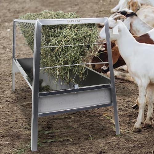 5Ft Stainless Steel Pasture Feeder, 77 Gallon Capacity