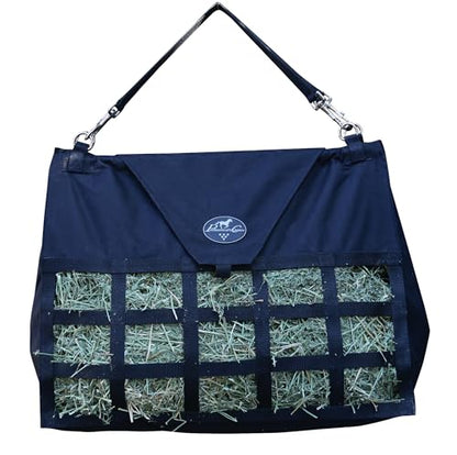 Professional's Choice Medium Feeder Hay Bag | Black - color: Black
