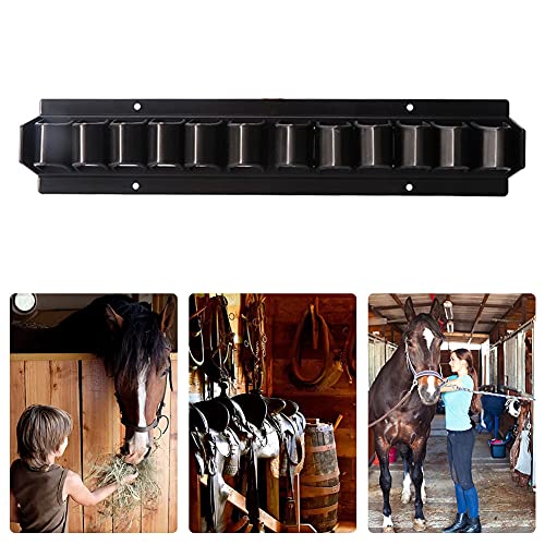 Horse Whip Crop Holder Rack Wall mounted Bracket Hanger,Holds up to 12PCS