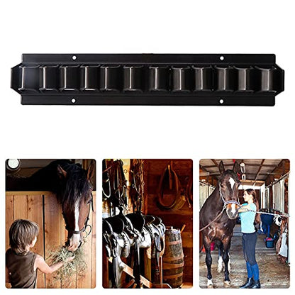 Horse Whip Crop Holder Rack Wall mounted Bracket Hanger,Holds up to 12PCS