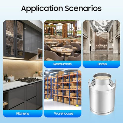 13.25Gal/50L Milk Can Stainless Steel Seamless Milk Jug Milk Pail, Anti-Leak Liquid Storage Container with Tight Lid and Handle - size: 50L