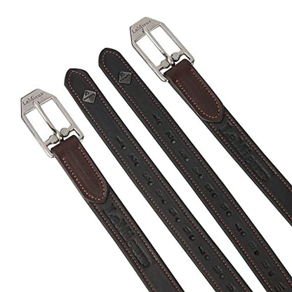 LeMieux Vector Stirrup Leather - color: Black, size: 57"