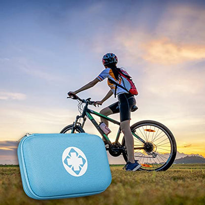 Car-Home Survival First-Aid Kit Emergency-Kit - Blue 277Piece Equipment Travel Supplies First Aid Set Home Essentials Camping Hiking YIDERBO - color: Blue