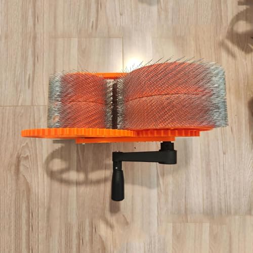Wool Carders Hand Carders, Fast Color Mixing, Wool Carding Brushes, 8in Needle Felting Tools Brush, DIY Wool Felt, for DIY Craft Make Felt Animals