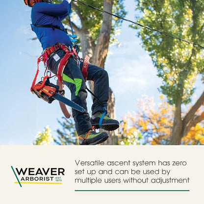 Weaver Arborist HAAS Velox Rope Ascender with Nylon Foot Sling for Climbing