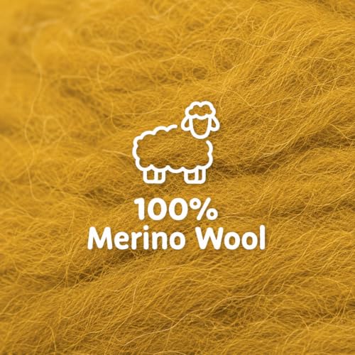 Woolbuddy Wool Roving Kit for Needle Felting (Fall), 6 Colors Natural Wool - color: Wool Bag Fall