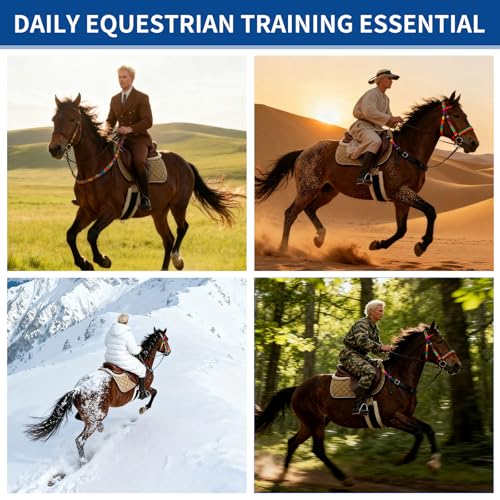 47" Western Saddle Cinch, Horse Girth, Thickened Elastic Webbing & Plush Design, English Girths for Horses, Zinc - Alloy Hardware for Durability, Prevents Loosening