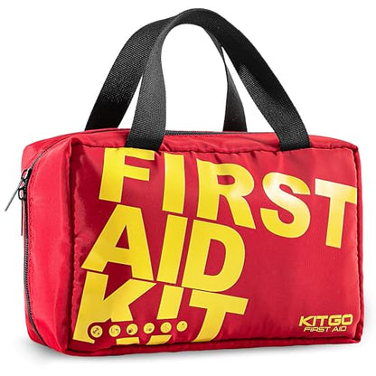 First Aid Kit-450 Piece Medical Kit with Essential Emergency Medical Supplies, Emergency First Aid Kit for Home, Car, Camping, Travel, Hiking, Truck, Sports & Outdoor