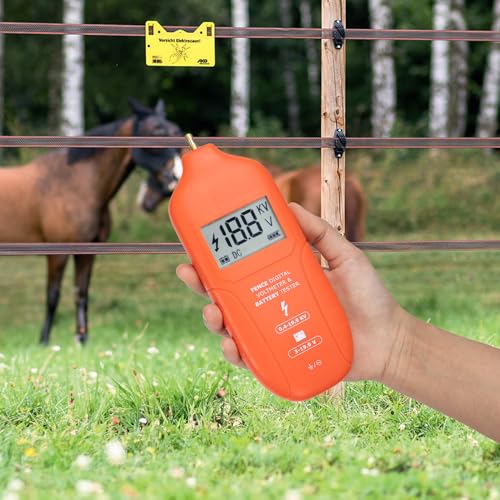 Electronic Fence Voltage Tester and Digital Fault Finder, Maximum 19.9kv