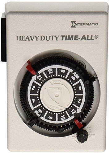 Intermatic HB114 Heavy-Duty Plug-in Air Conditioner and Appliance 240 VAC Timer