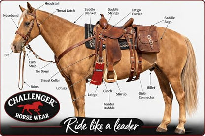 Horse 34" Western 27 Strand Double Weave Red Mohair Roper Cinch 97RT07RD-34