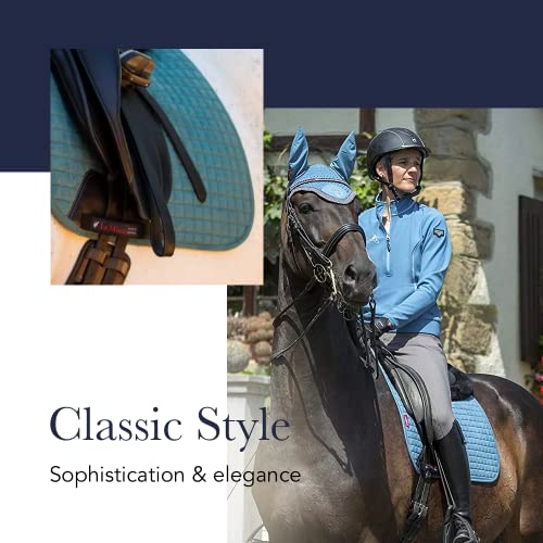 LeMieux Cotton Dressage Square - Grey - Large