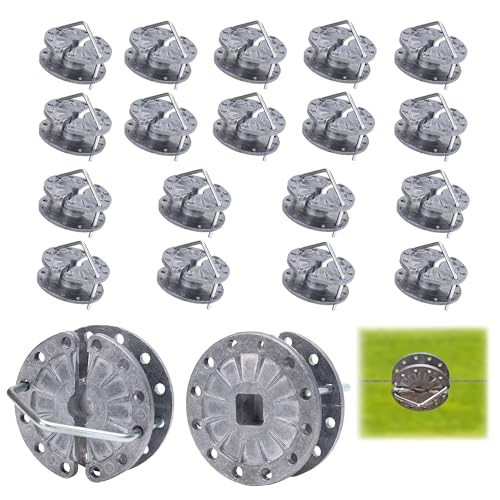 Electric Fence Wire Strainer Rapid Wire Tensioner, Fence Tightener 20Pack - style: 20Pcs Fence Tensioner