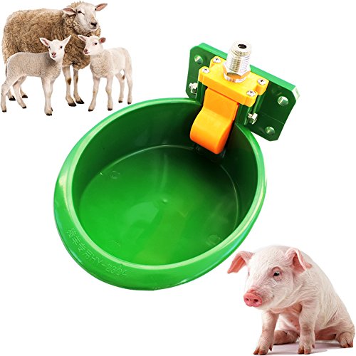 Automatic Hog Water Bowl for Swine Pig Sheep Livestock Plastic Goat Waterer