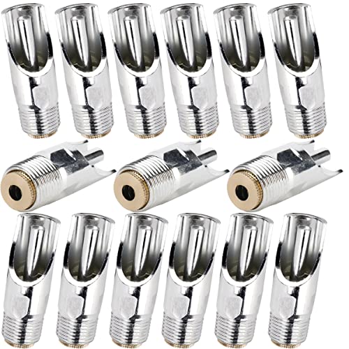 Stainless Steel Pig Nipple Drinker Waterer 1/2" NPT Thread 15PCS