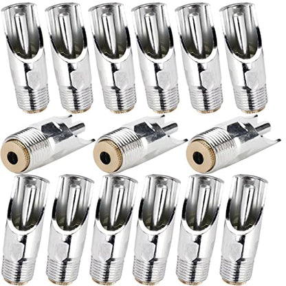 Stainless Steel Pig Nipple Drinker Waterer 1/2" NPT Thread 15PCS