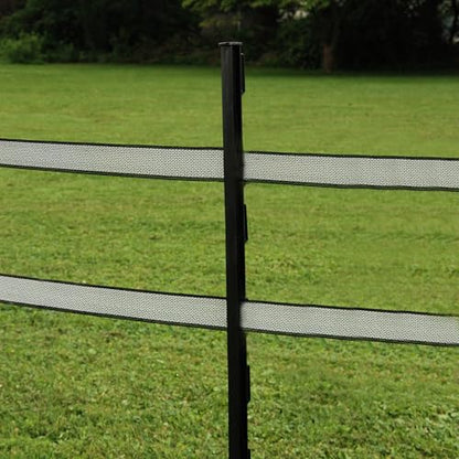 Zareba Step-In Electric Fence Posts, 4 ft, 50 Pack, Black - style: 50 Black Posts