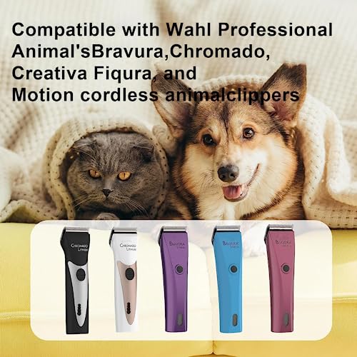 5 in 1 Replacement Blades Compatible with WAHL Bravura .Chromado - color: Silver