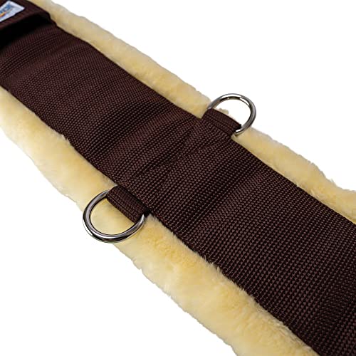 Dura-Tech Removable Fleece Western Cinches | Enhance Horse Comfort | Ease of Maintenance - size: 32, style: Straight