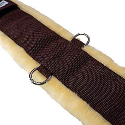 Dura-Tech Removable Fleece Western Cinches | Enhance Horse Comfort | Ease of Maintenance - size: 32, style: Straight