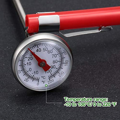Frienda 3 Pack 1 Inch Dial Food Thermometer, Instant Read