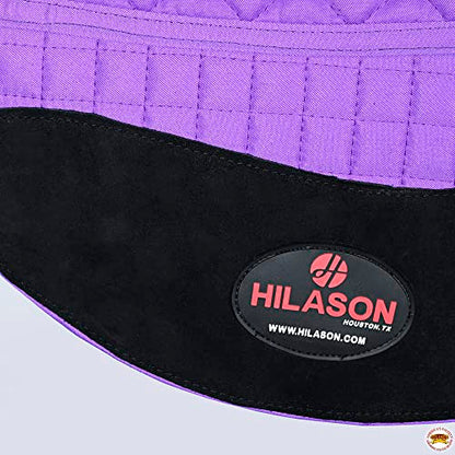 HILASON Western All Purpose Horse English Saddle Pad | All-Purpose - color: Purple