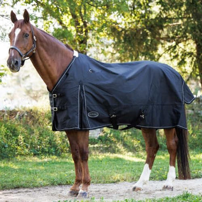 Country Pride Glacier Rainsheet, Waterproof Windproof Horse Blanket, 600D Cordura Outer Shell, Smooth Nylon Lining, Shoulder Gussets, Double Buckle Front, Adjustable Leg Straps, Tail Cover (76) - size: 76