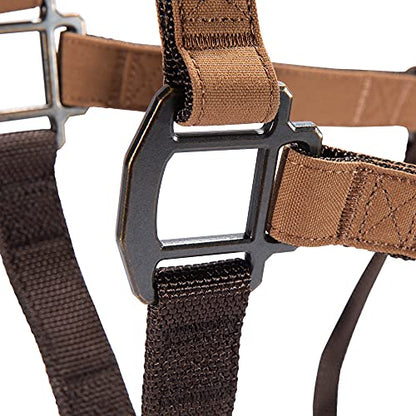 Carhartt Nylon Duck Horse Halter, Comfortable, Durable & Adjustable Rolled-Throat Horse Halter, Small