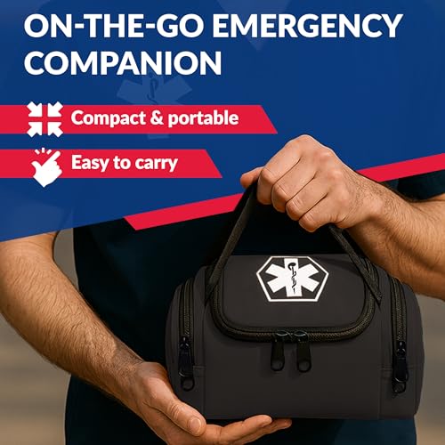Dixie EMS Dixigear Empty First Responder II Bag 10.5" x 5" x 8" - Tactical Black - color: Tactical Black