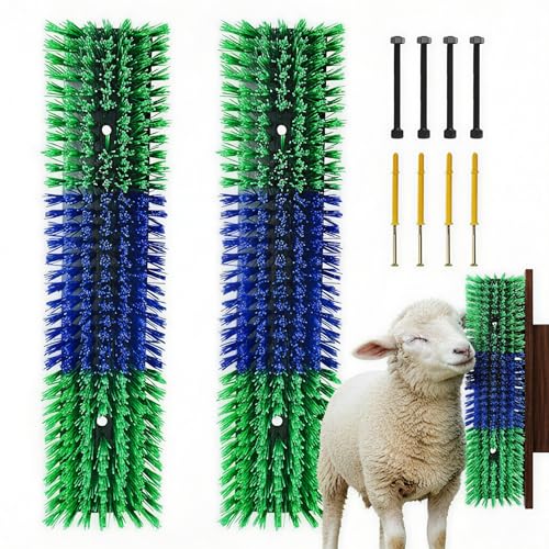 Livestock Scratching Brush, Itch Relief Goat Scratching Post Brush