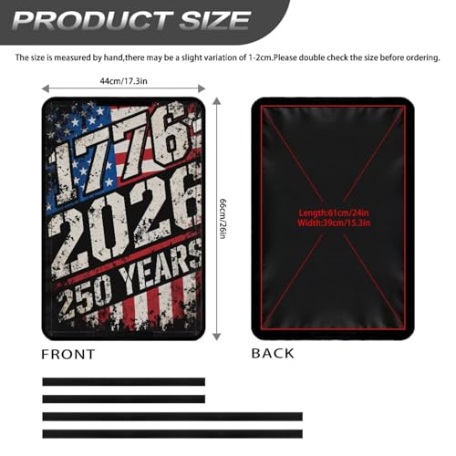 RV Entry Door Window Sunshade Thickened Camper Trailer Door Window Cover Camper Privacy Entrance Sun Blackout 17.3"x 26"-250th Anniversary of the United States - color: 250th Anniversary of the United States
