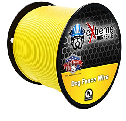 Professional Electric Dog Fence Wire - Heavy Duty Direct Burial, 1000 Feet