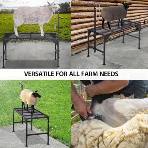 Metal Livestock Stand, Sheep Livestock Stand 50“ x 22.8" - size: 50“ x 22.8"