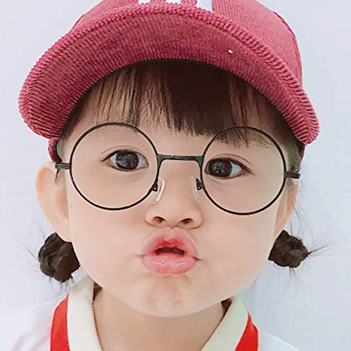 SHARELY SHEEP Newborn Photography Props Baby Boy Girl Photo Shoot Fake Glasses Halloween Santa Cosplay Props Baby Gift - size: Large, style: Gold B