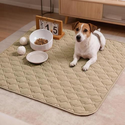 gogobunny Waterproof Armchair Covers for Pets, Anti Hair and Easy Care - color: Dark Beige, size: 30x30 Inch (Pack of 1)