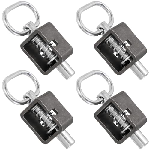 WRINGKIT 4 Pack Spring Latch Lock, Weld-On, 5/8"