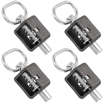 WRINGKIT 4 Pack Spring Latch Lock, Weld-On, 5/8"