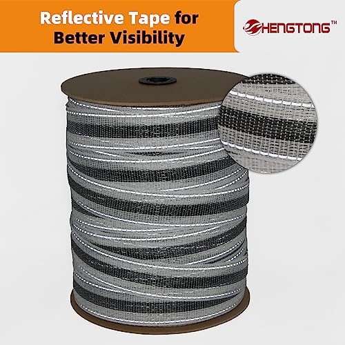 Reflective Electric Fence Poly Tape 2 Inch 656 Feet