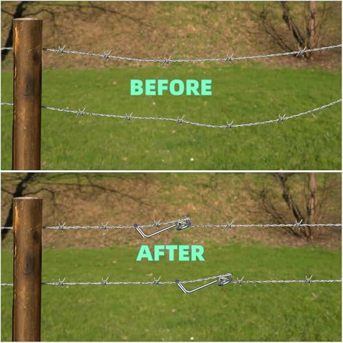 20 PCS Fence Wire Tighteners for Wire Fence Farm Garden