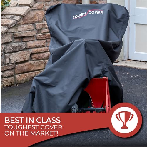 Tough Cover Snow Blower Cover, Basic 210D, Standard Fit, Black - color: Basic Standard - Black