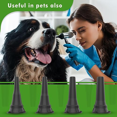 OTICA Reusable Diagnostic Otoscope Specula 2.5mm, 3mm, 4mm, 5mm Compatible with Welch_Allyn Medical Speculum Pinpoint Accuracy