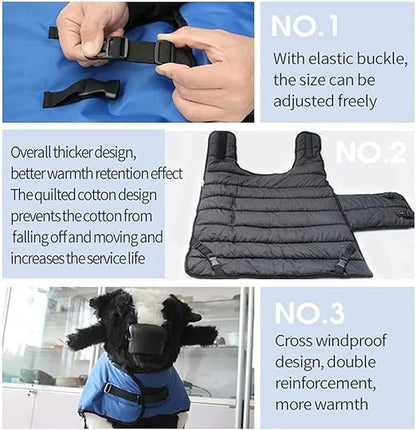 1PC Goat Blanket for Winter - Cold Weather Waterproof Windproof Goat Jacket
