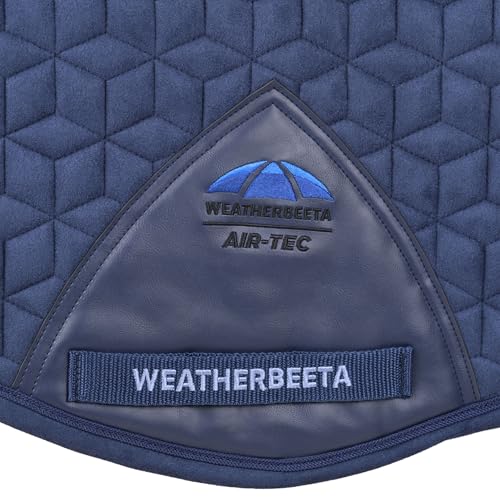 WeatherBeeta Suede Elite Air-Tec All Purpose Saddle Pad - color: Navy