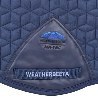 WeatherBeeta Suede Elite Air-Tec All Purpose Saddle Pad - color: Navy