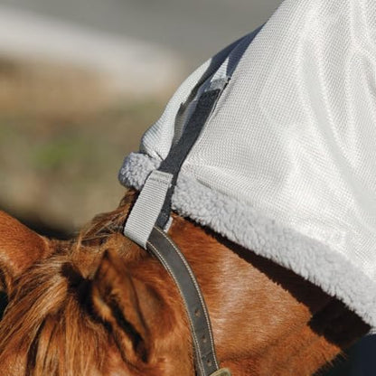 Schneiders Soft Interlock Mesh II Fly Neck Cover for Horses | 80% UV Protection & SilverTek Lining | Breathable & Durable | Insect Protection
