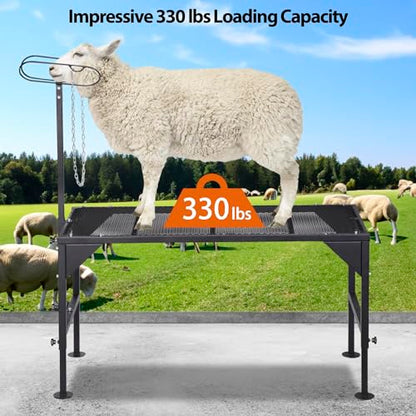 Metal Livestock Stand, Sheep Livestock Stand 50“ x 22.8" - size: 50“ x 22.8"
