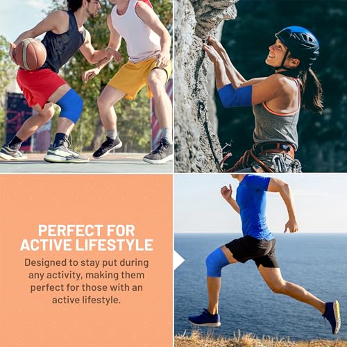 Self-Adherent Cohesive Bandage - Blue Medical Wrap - 12 Rolls 2" Wide x 5 Yards Sports Tape for Medical Use, Sports, First Aid and Helps Protect Skin
